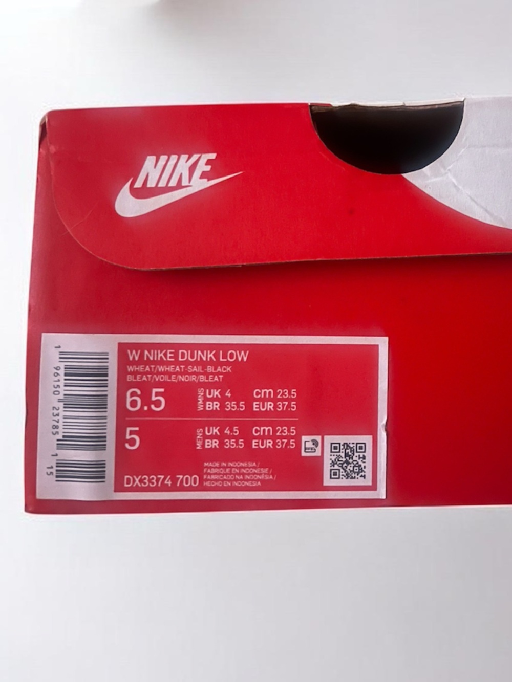 Women’s Nike Dunk Low. 6.5. Brand New.